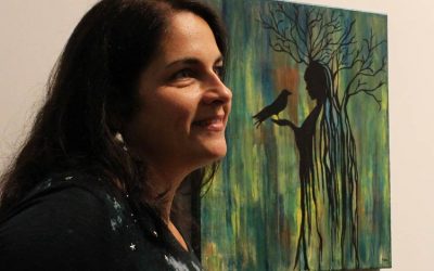 Mixed media artist showcases her unique work at Long Island City’s Plaxall Gallery